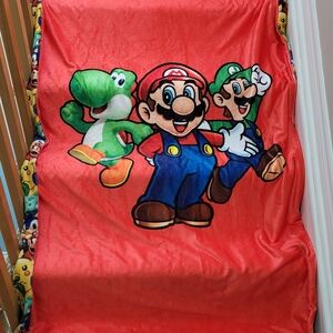 Reversible Super Mario Blanket
